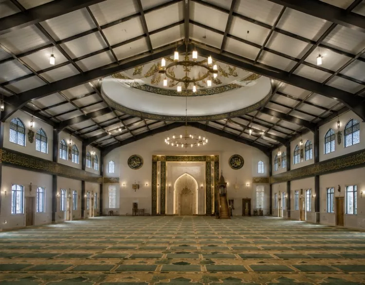 Puas yog Steel Structure Mosque Kev Tsim Kho Kom Ua Tau Raws Li Kev Cai Islamic Architectural Style?
