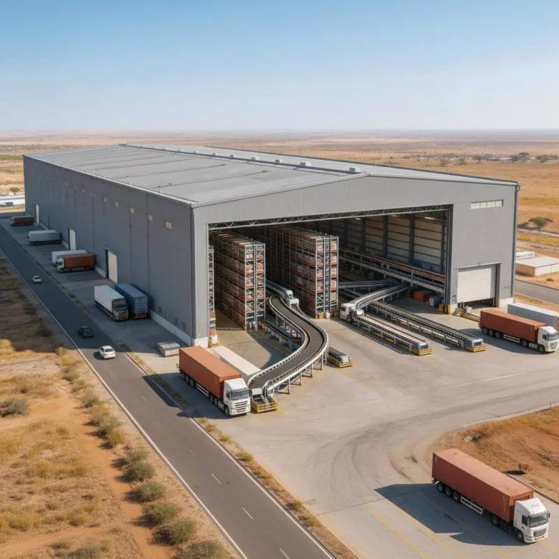 Dab tsi yog Qhov Zoo Tshaj Plaws ntawm Prefab Modular Steel Ncej Logistics Warehouse Siv rau E-Commerce Distribution Centers?