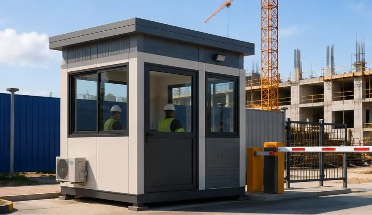 Yuav Ua Li Cas Prefabricated Mobile Guardhouse Applied?
