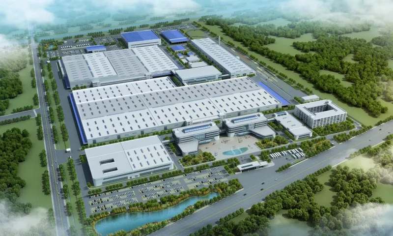EHSS Prefab Steel Plant rau Auto Industrial Parks