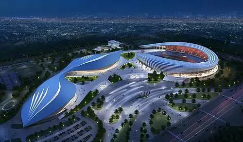 Dome-type Gymnasium Steel Tsim
