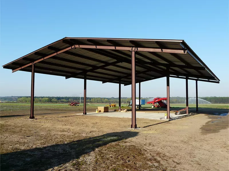 Ecofriendly Hlau Warehouse Tsev