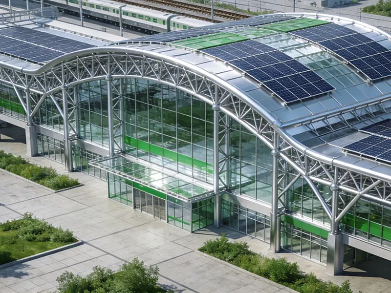Environmentally Friendly Steel Structure Railway chaw nres tsheb