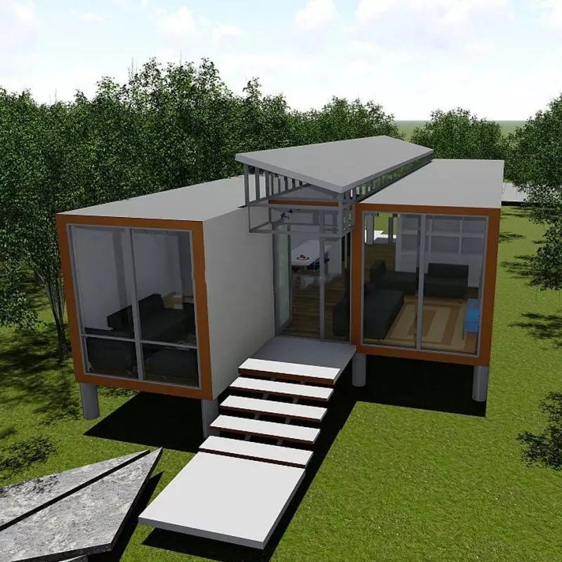 Foldable Prefabricated Steel Structure Tsev