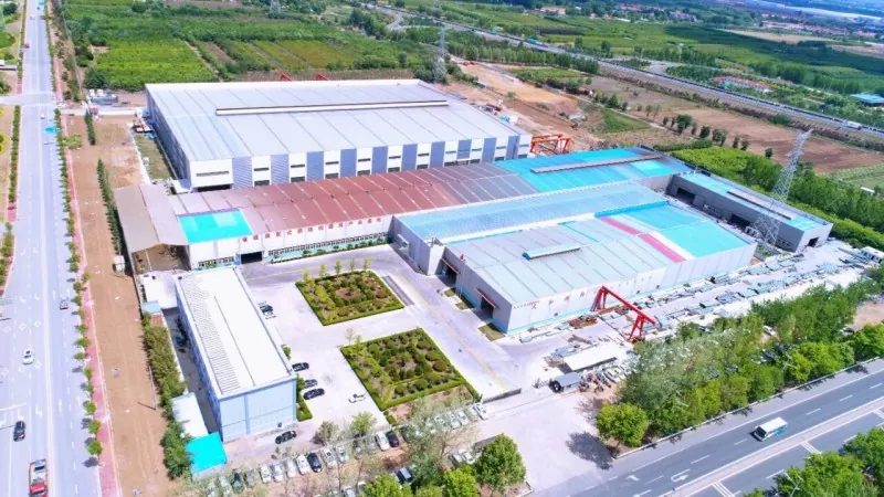 Steel Frame Electronic Manufacturing Factory Construction