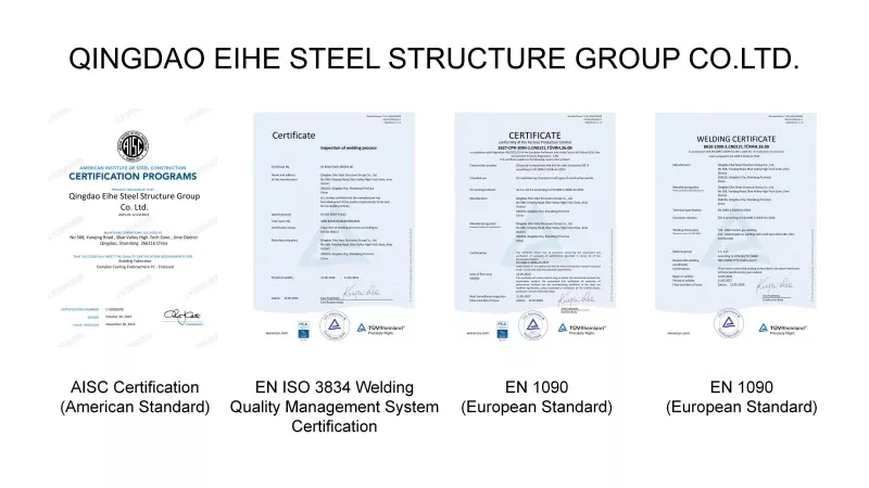 Overseas Certifications