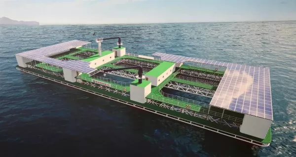 Sab Hauv Tsev Aquaculture Warehouse Steel Siv