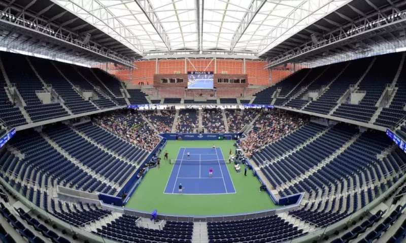 Sab Hauv Tsev Tennis Stadium Steel Kev Tsim Kho