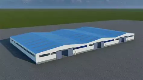 Lub teeb Steel Structure Assembled Warehouse