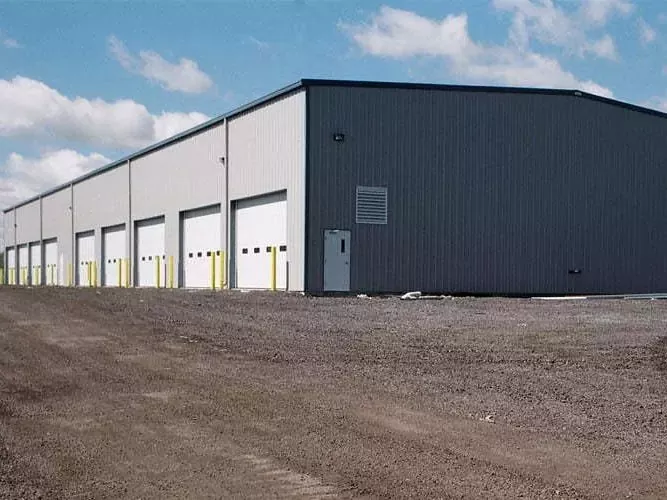Tswv yim thiab zoo nkauj Prefabricated Steel Warehouse