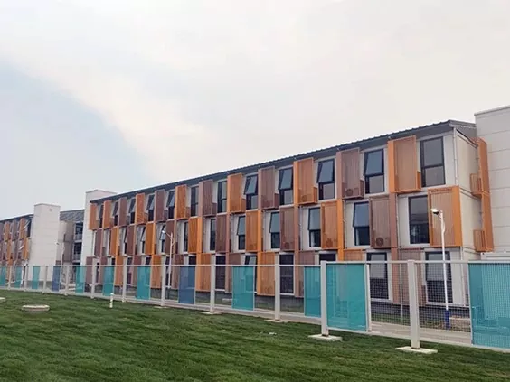 Prefabricated Mobile Modular Prefab Thawv Tsev