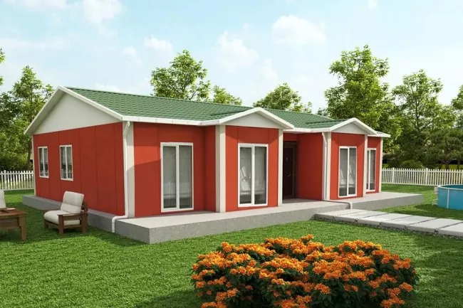 Ib-storey Prefabricated Lub Tsev Steel Siv