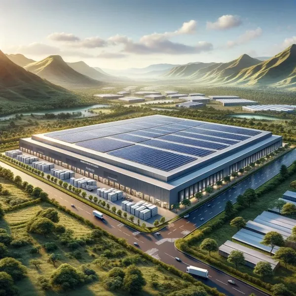 Hlau Photovoltaic Integrated Warehouse