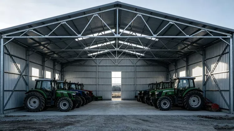 Steel Structure Agricultural Machinery Warehouse Siv
