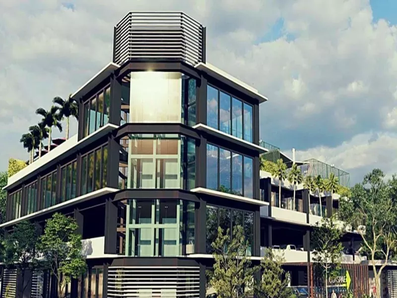 Steel Structure Lag luam Hotel