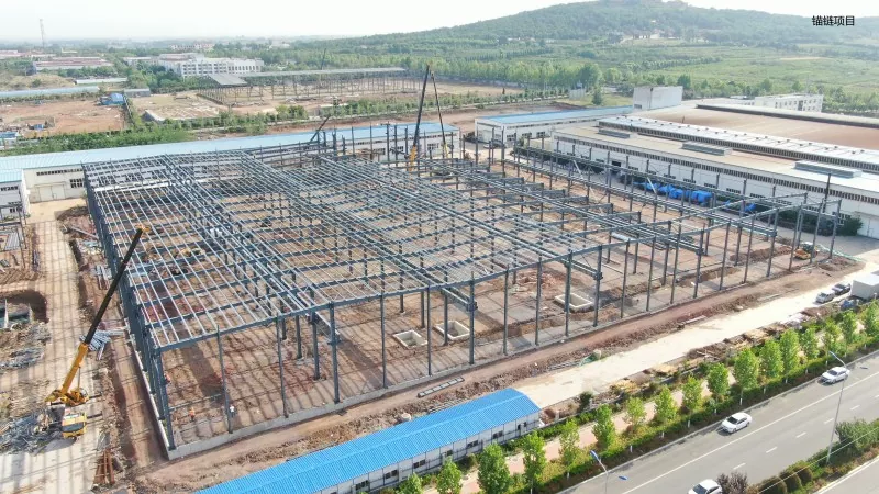 Steel Structure Chemical Storage Warehouse Construction