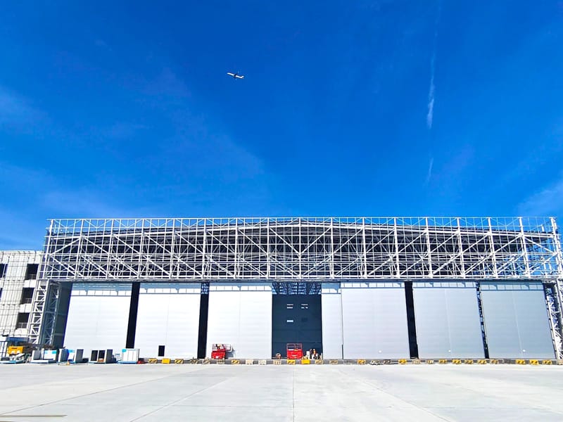 Steel Structure Civil Aviation Hub Hangar