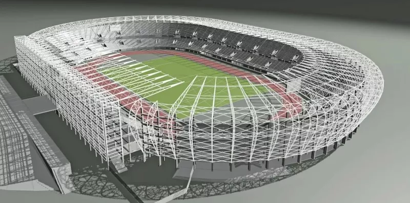Steel Structure Open-air Stadium