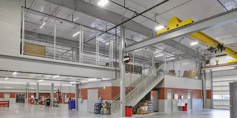 Steel Structure Tsheb Maintenance Shop